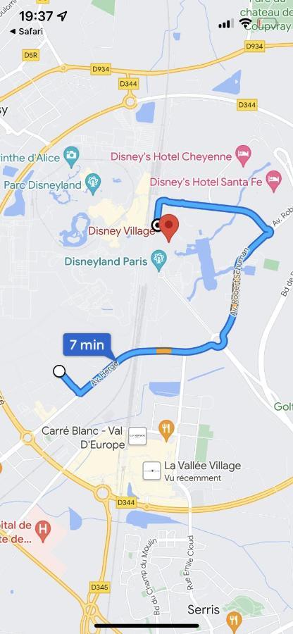 T3 Riviera Apartment Near Disneyland Paris Chessy  Ngoại thất bức ảnh